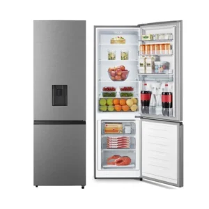 Africa Leading Brand Bottom Freezer with Water Free Standing 300L Direct Cooled Two Doors Refrigerator Cheap Price
