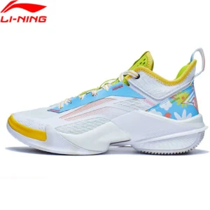 Li-Ning Men's POWER X Professional Basketball Shoes BOOM Cushion LIGHT FOAM PLUS LiNing Wearable Sport Shoes Sneakers ABAT089
