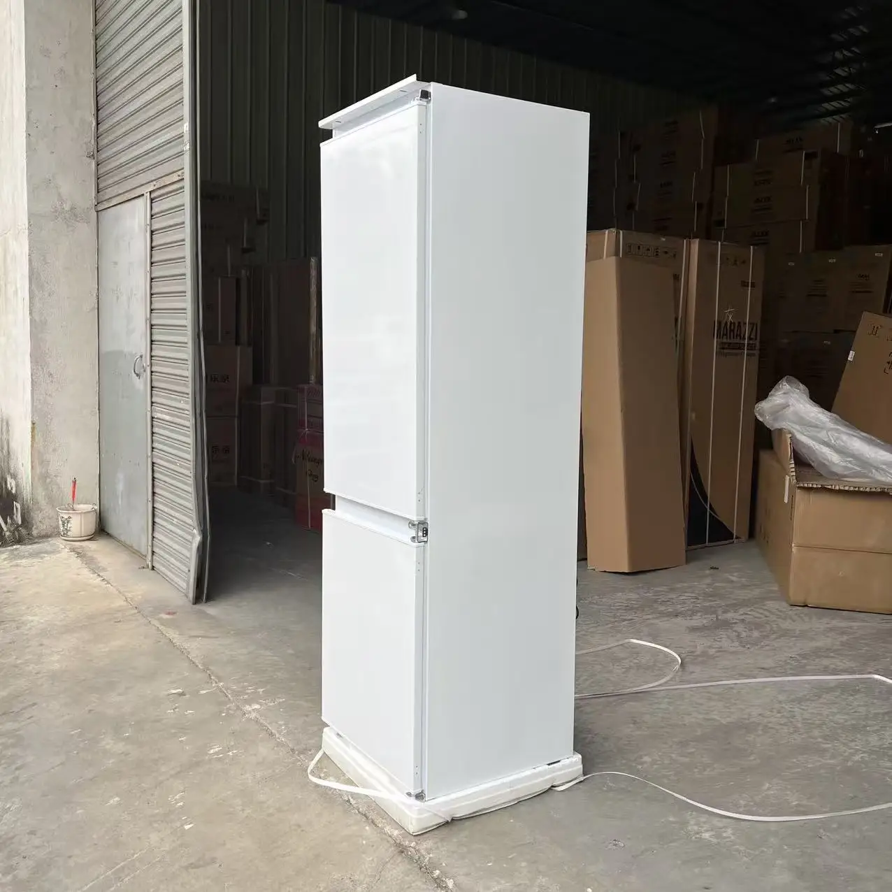 Built in Fridge Double Door Bottom Freezer White Color 280L Built in Refrigerator 220V 50/60HZ 10 Years Warranty on Compressor - Image 3