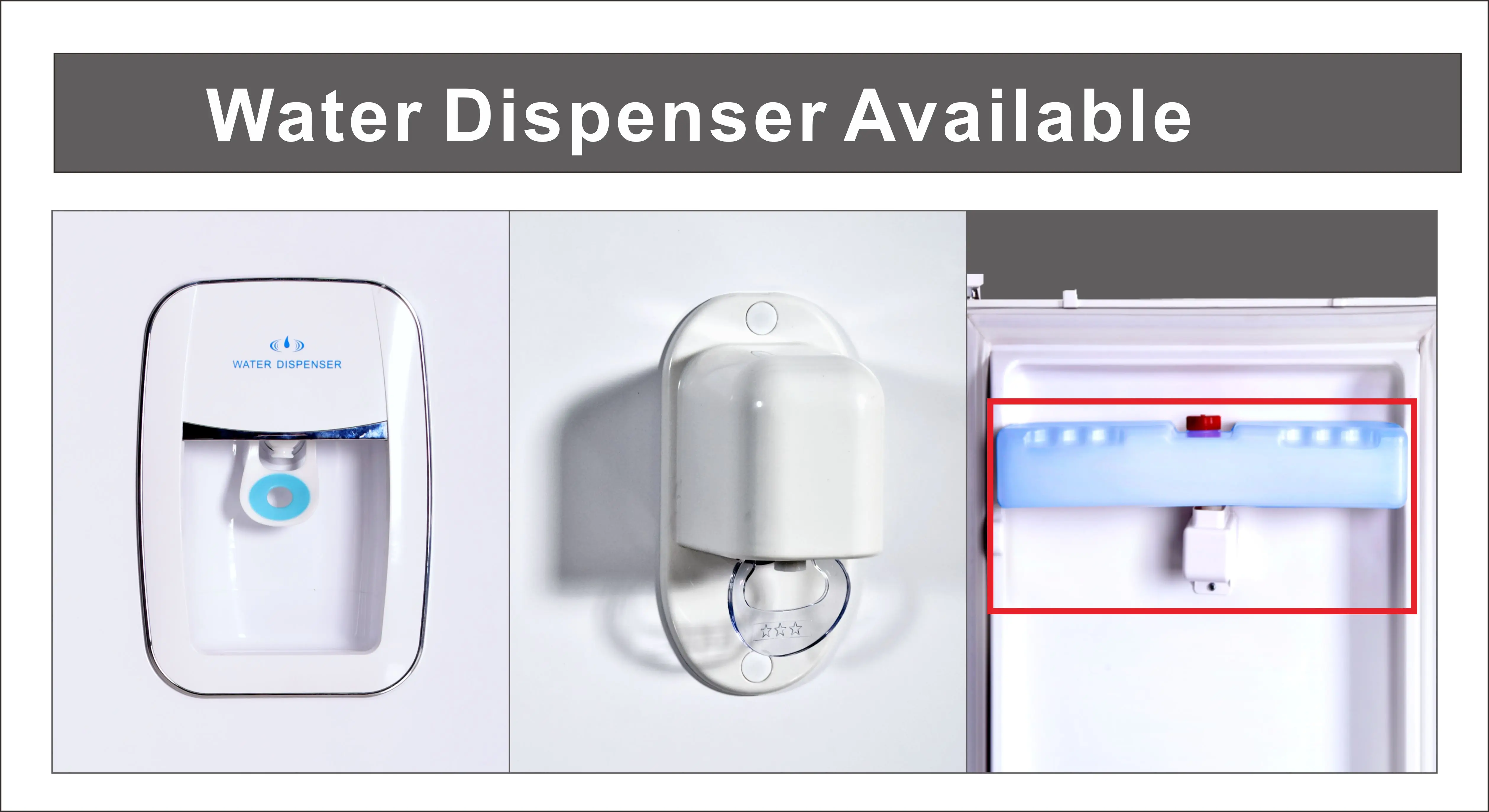 Home Use 258L Fridge Upright Refrigerator Double Door Combined Freezer and Refrigerator - Image 3