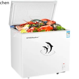 LXC small fully frozen refrigerated fresh-keeping dual-purpose large-capacity commercial horizontal single temperature fast