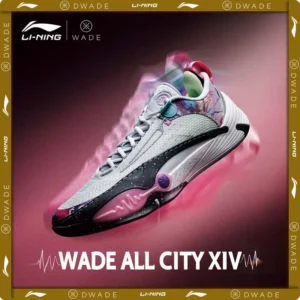 Li-Ning Men's WADE ALL CITY 14 Professional Basketball Shoes Full-Length BOOM Cushioning LiNing Stable Durable Sneakers ABAW001