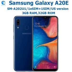 Samsung Galaxy A20e Smart Android Phone 5.8-inch US Version Back Fingerprint NFC Samsung Smartphone 720x1560 Original Unlocking