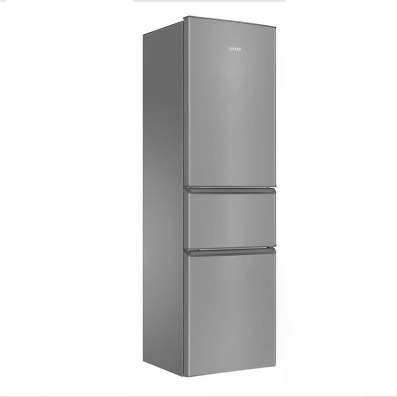 Refrigerator Household Three Doors 218 Liters Energy-Saving Fresh-Keeping Freezer