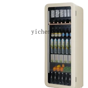 Refrigerated Cabinet Ultra-Thin Embedded Household Living Room Tea Drink Refrigerator