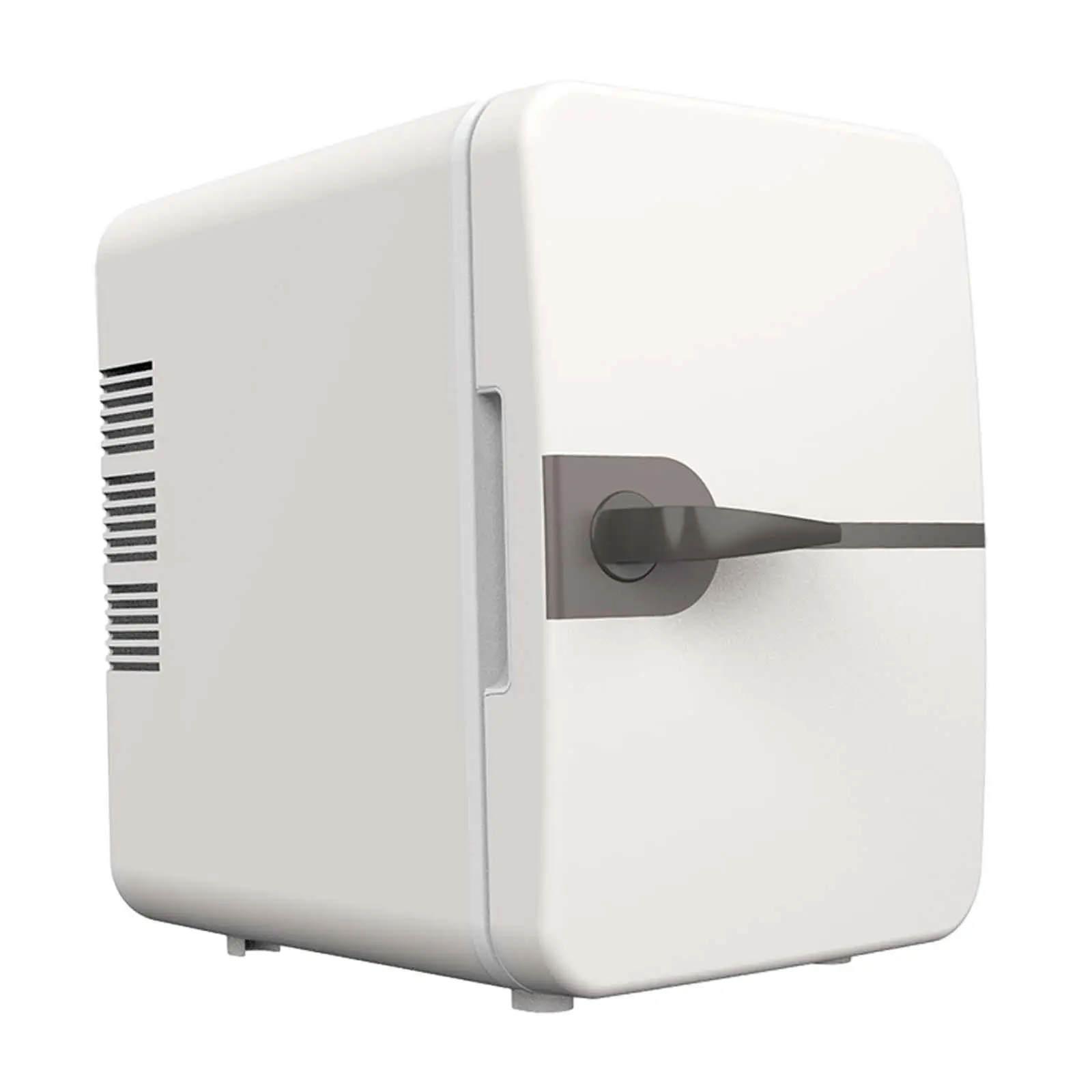 Mini Fridge DC12V 30W Portable Refrigerator Personal Refrigerator 4 Liters for Yogurt Beverage Sinkcare Cosmetics Desktop