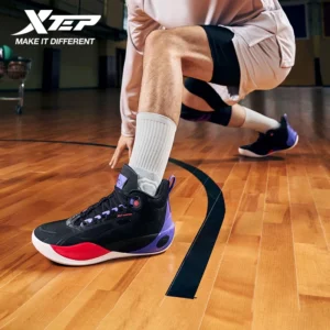Xtep Basketball Shoes Men's 2025 Summer Wear-resistant Breathable Stability Elastic Lightweight Sneakers For Male 875319120003