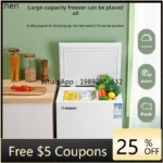 freezer frozen meat freezer small household double temperature commercial large capacity frost reduction energy saving