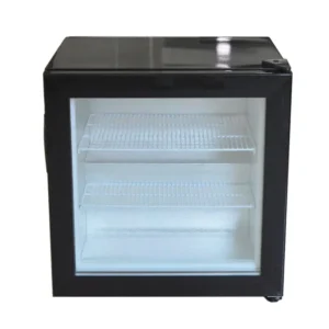 Home Electric 55L Freezers Household Refrigerator Commercial Glass Haagen-Dazs Ice Cream Freezer Cooling Machine