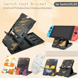 Adjustable PlayStand Bracket for NS Switch 2 Base Support Cradle Desktop Stand Holder for NS Switch OLED Game Accessories