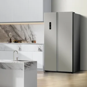 530L Stainless Steel Electric Portable French Door Refrigerator for Household & Hotel Use