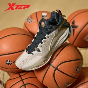 Xtep Raid/Light Attack V2-3 Men's Basketball Shoe High Top Men Sneaker Antiskid Wear-resistant Student Sports Shoes 876119120010