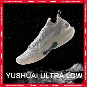 Li-Ning Men's YUSHUAI ULTRA LOW Professional Basketball Shoes BOOM LiNing Sports Competition Shoes Sneakers ABAU033