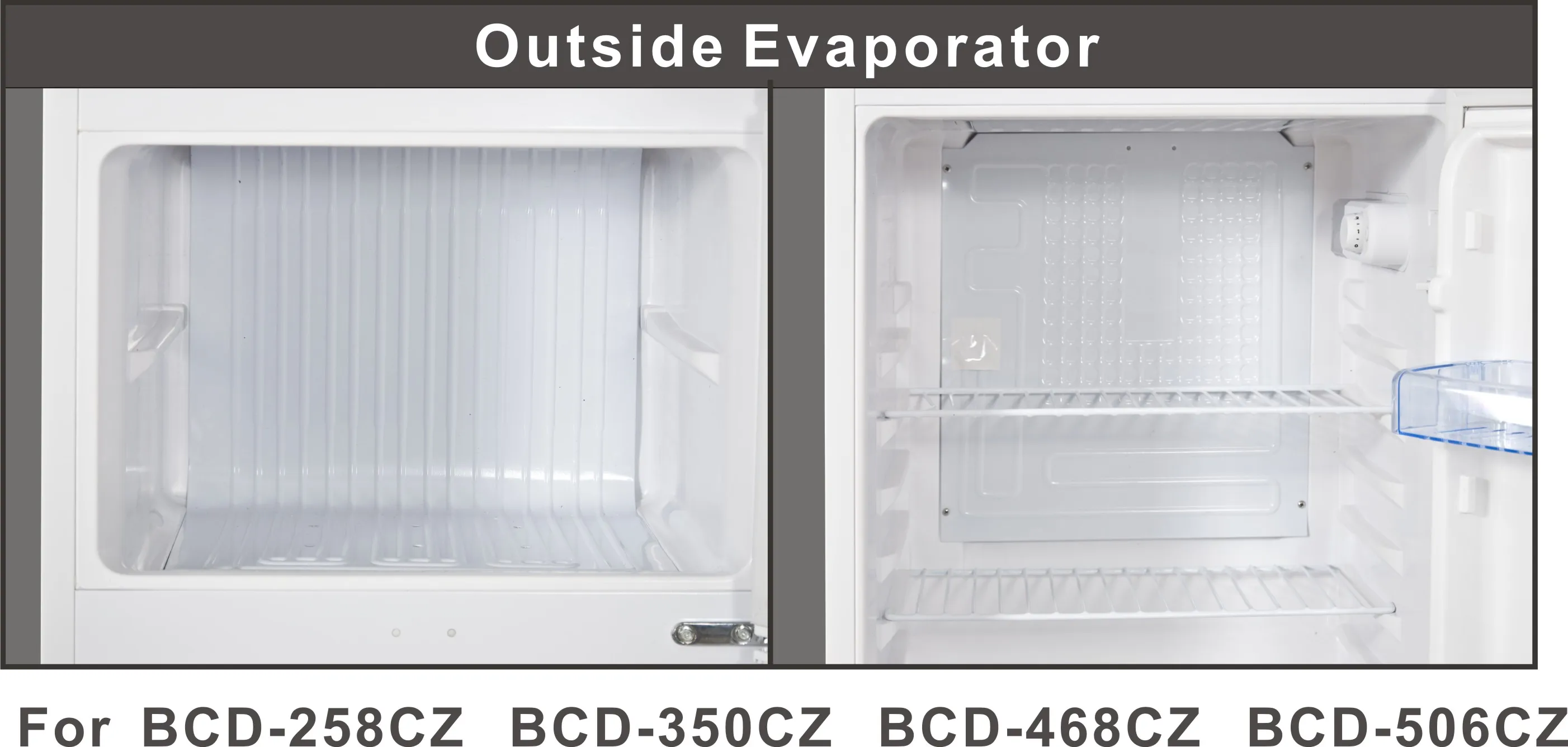 Home Use 258L Fridge Upright Refrigerator Double Door Combined Freezer and Refrigerator - Image 2