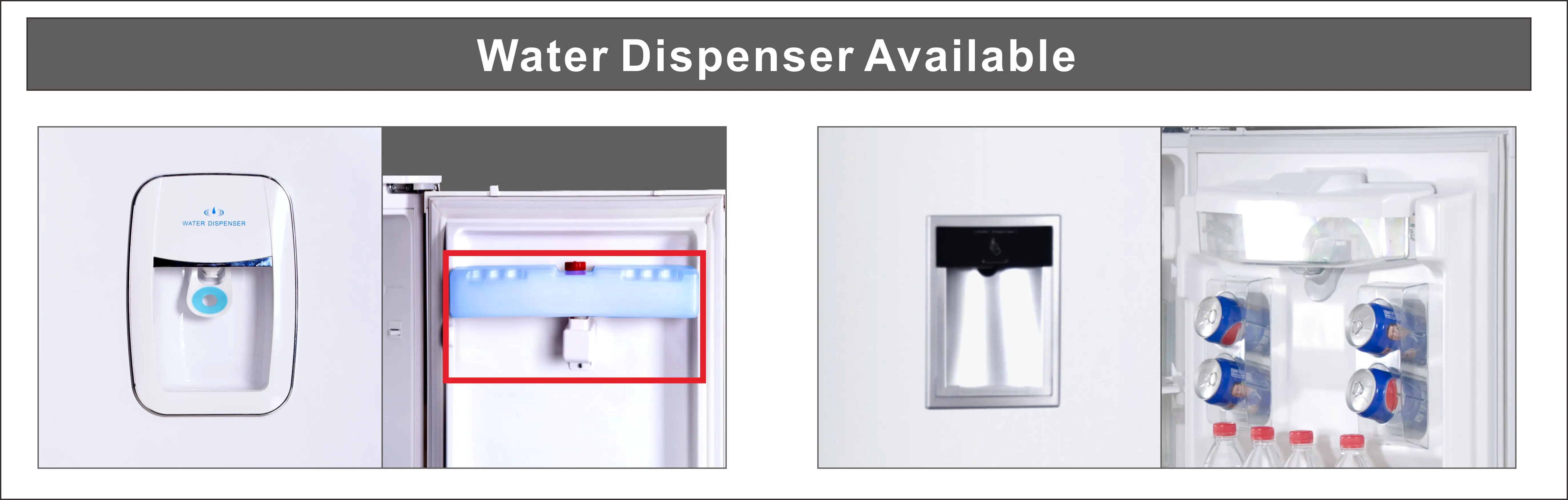 Home Use 258L Fridge Upright Refrigerator Double Door Combined Freezer and Refrigerator - Image 4