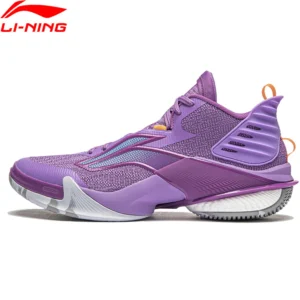 Li-Ning Men's POWER X Professional Basketball Shoes BOOM Cushion LIGHT FOAM PLUS COOLSHELL Breathable LiNing Sneakers ABAU017