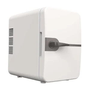 Mini Fridge DC12V 30W Portable Refrigerator Personal Refrigerator 4 Liters for Yogurt Beverage Sinkcare Cosmetics Desktop